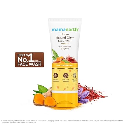 Mamaearth Ubtan Natural Face Wash 100 ml