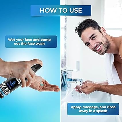 Muuchstac Ocean Face Wash for Men 100 ml Pack of 2